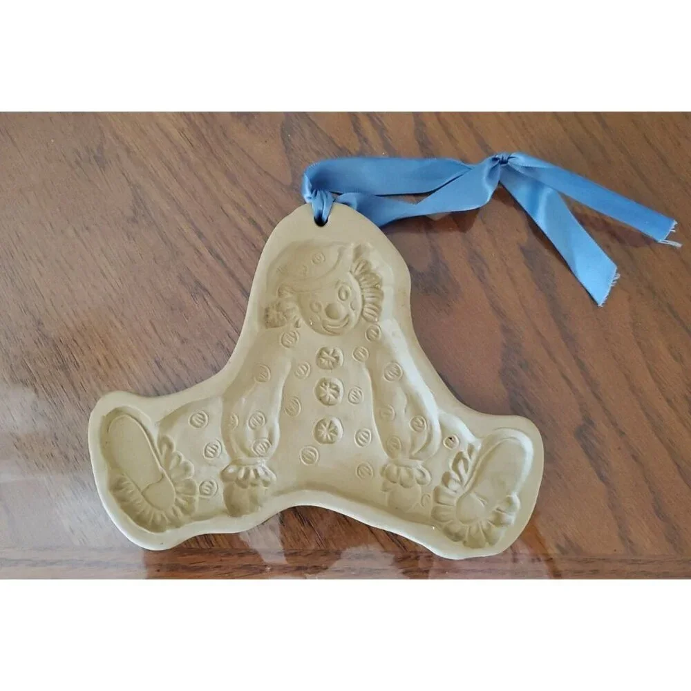 vintage BROWN BAG COOKIE ART Clown 1985 Brown suger